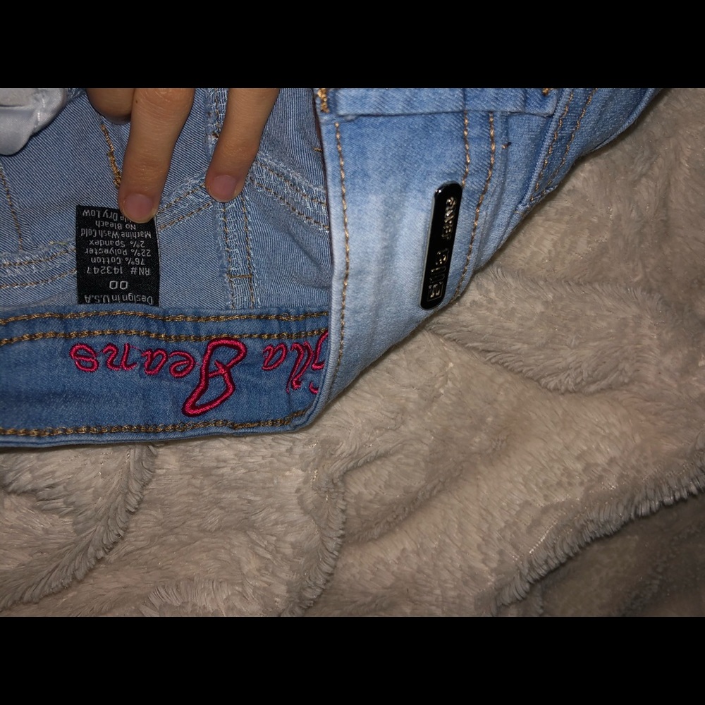 Light was jeans